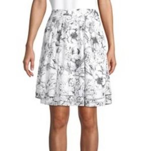 Karl Lagerfeld Paris Pleated A Line Skirt 14